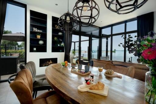 Luxus Cube Meerblick Veluwemeer Am Strand In Erster Reihe Hulshorst Exterior foto